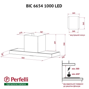 Perfelli BIC 6654 I 1000 LED