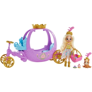 Muñeca Enchantimals Royal Rolling Carriage GYJ16