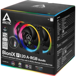 ARCTIC BioniX P120 A-RGB 3 Casefans + Controller