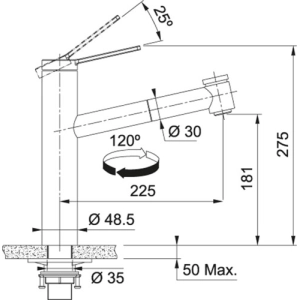 Franke Tango Neo 115.0596.389