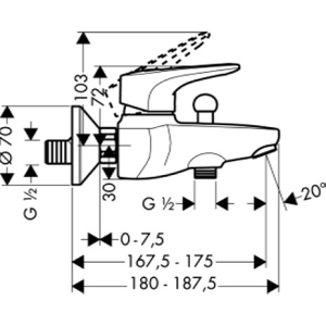 Hansgrohe Metropol E 14470000