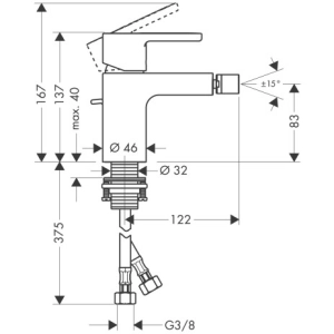 Batidora Hansgrohe Metropol S 14262000