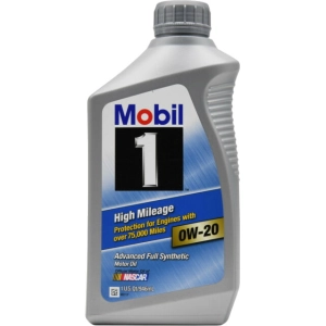 Aceite de motor MOBIL High Mileage 0W-20 1L