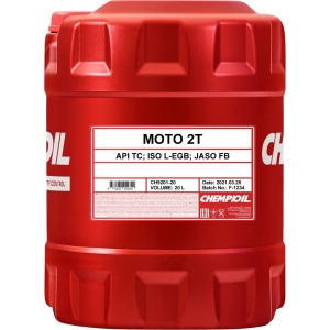 Aceite de motor Chempioil Moto 2T 20L