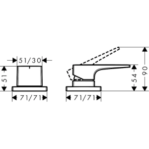 Hansgrohe Metropol 74548000