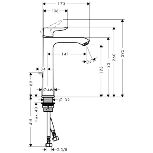 Hansgrohe Metris 31183000