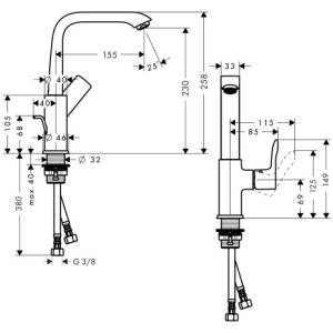 Hansgrohe Metris 31087000