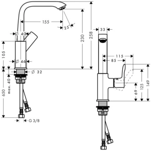 Hansgrohe Metris 31187000