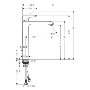 Hansgrohe Metris 31082000