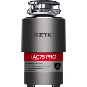 Triturador de residuos RZTK AC75 PRO