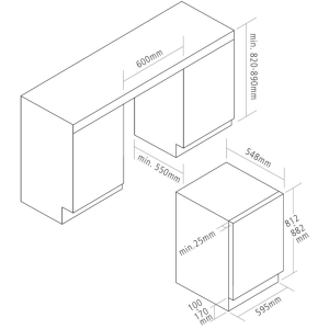 Electrodomésticos empotrados