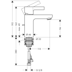 Hansgrohe Metris S 31060000