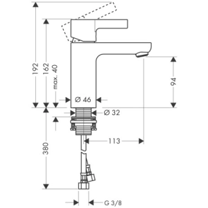 Hansgrohe Metris S 31068000