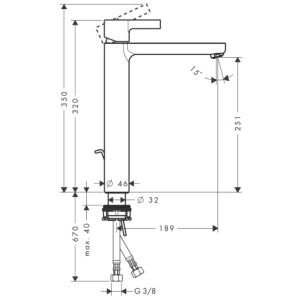 Hansgrohe Metris S 31022000