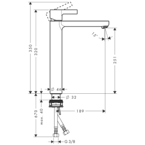 Hansgrohe Metris S 31023000