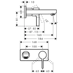 Hansgrohe Metris S 31162000