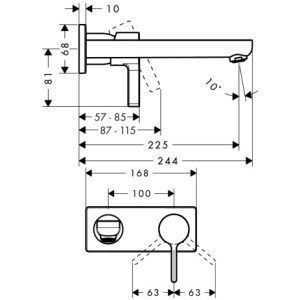 Hansgrohe Metris S 31163000