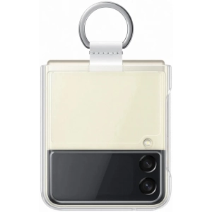 Caso Samsung Clear Cover with Ring for Galaxy Z Flip3