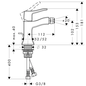 Hansgrohe Metris Classic 31275000