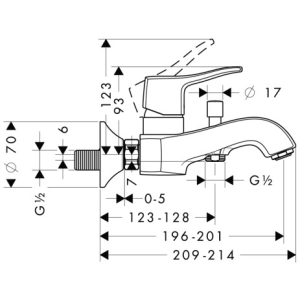 Hansgrohe Metris Classic 31478000