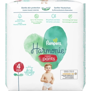 Pañales Pampers Harmonie Pants 4 / 24 pcs