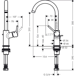 Hansgrohe Talis S2 32084000