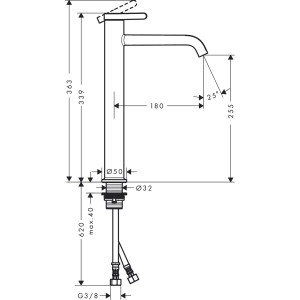 Axor One 48002000