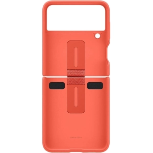 Samsung Silicone Cover with Ring for Galaxy Z Flip