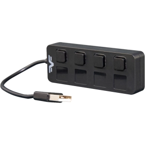 Lector de tarjetas / USB-hub Frime FH-20010