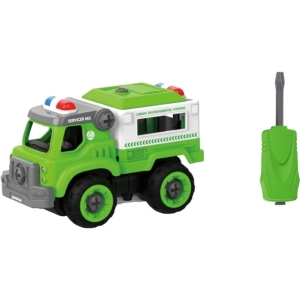 Constructor DIY Spatial Creativity Police Car LM8043-SZ-1