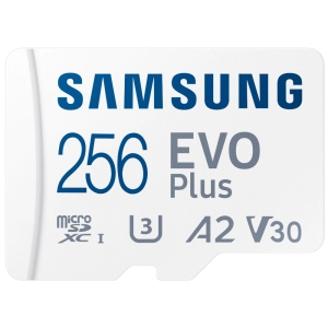 Tarjeta de memoria Samsung EVO Plus A2 V30 UHS-I U3 256Gb