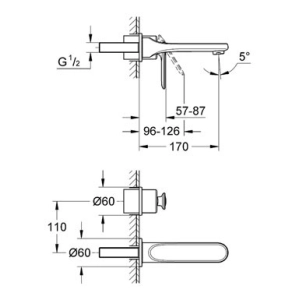 Mezclador Grohe Veris 19342000