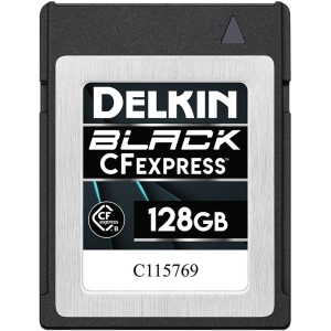 Tarjeta de memoria Delkin Devices BLACK CFexpress Type B 128Gb