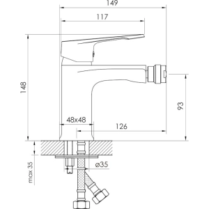 Mezclador Imprese Vite f03107401AA