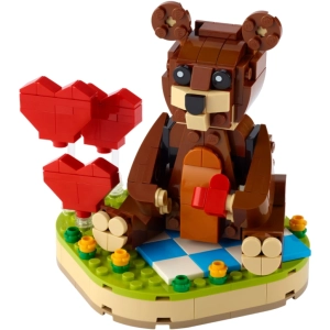 Constructor Lego Valentines Brown Bear 40462