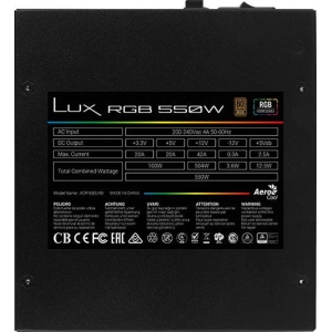 Aerocool LUX RGB 550W