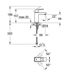 Grohe Eurocube 23132000