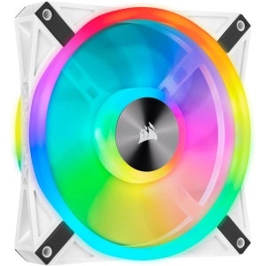 Sistema de refrigeración Corsair iCUE QL140 RGB 140 mm PWM White Fan Single Pack