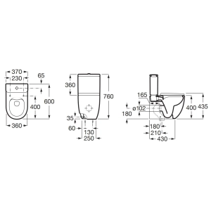 Roca Meridian A34224L000