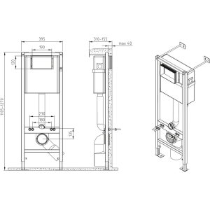 Cersanit Delfi SET-DEL/Vec/TPL/Mo-Cm-w WC