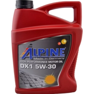 Aceite de motor Alpine DX1 5W-30 4L