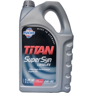 Aceite de motor Fuchs Titan Supersyn Longlife 0W-40 5L