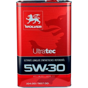 Aceite de motor Wolver UltraTec 5W-30 5L