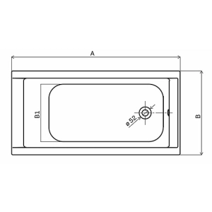 Baño Kolo Supero 150x70 5341000