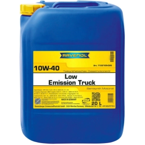 Aceite de motor Ravenol Low Emission Truck 10W-40 20L