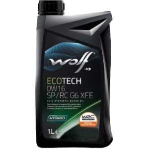 Aceite motor WOLF Ecotech 0W-16 SP/RC G6 XFE 1L