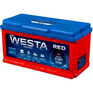 Batería de coche Westa Red EFB