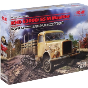 Construir modelo ICM KHD S3000/SS M Maultier (1:35)