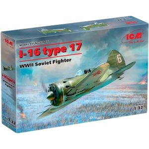 Kit de construcción ICM I-16 Type 17 (1:32)