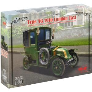 Construir modelo ICM Type AG 1910 London Taxi (1:24)